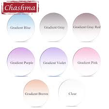Contact lens color chart
