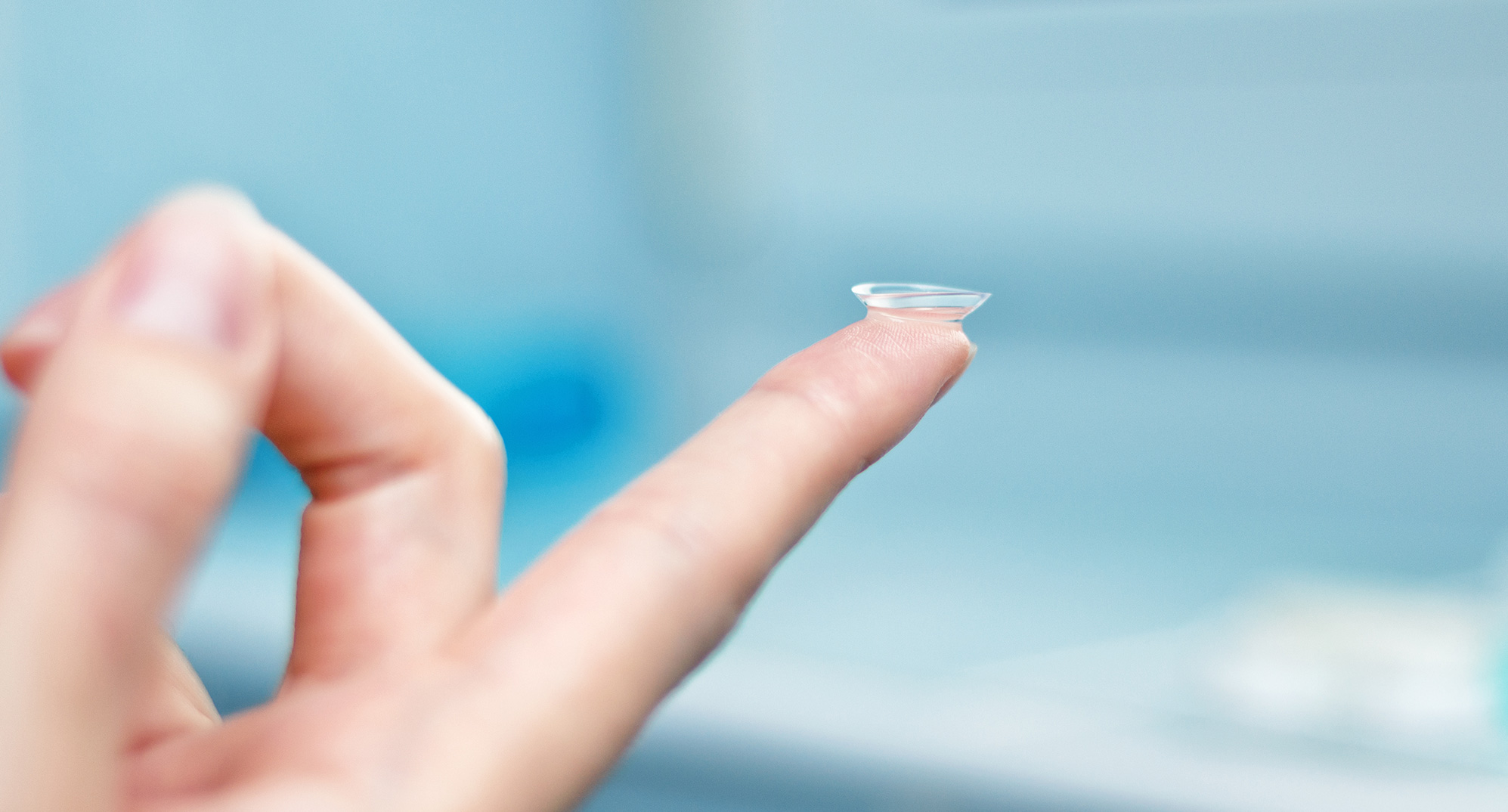 Professional contact lens handling